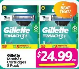 Your Discount Chemist Gillette Mach3+ Cartridges offer