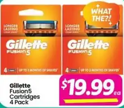 Your Discount Chemist Gillette Fusion5 Cartridges offer