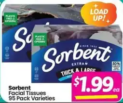 Your Discount Chemist Sorbent Facial Tissues Varieties offer