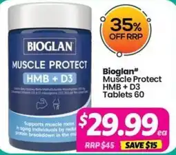 Your Discount Chemist Bioglan Muscle Protect HMB + D3 offer