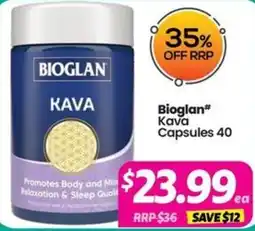 Your Discount Chemist Bioglan Kava Capsules offer