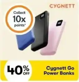 BIG W Cygnett Go Power Banks offer