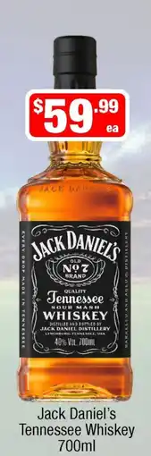 Liquor Stax Jack Daniel's Tennessee Whiskey offer