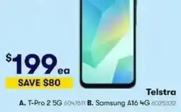BIG W Samsung A16 4G offer