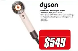 The Good Guys dyson Supersonic Hair Dryer Nural - Ceramic Pink/Rose Gold offer