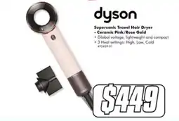 The Good Guys dyson Supersonic Travel Hair Dryer offer