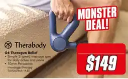 The Good Guys Therabody G6 Theragun Relief offer