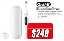 The Good Guys Oral-B iO6 Connected Coach Advanced Clean Electric Toothbrush - White offer