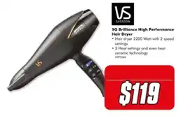 The Good Guys VS Sassoon 5Q Brilliance High Performance Hair Dryer offer