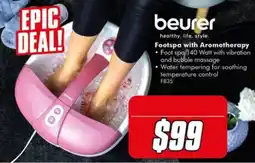 The Good Guys beurer Footspa with Aromatherapy offer