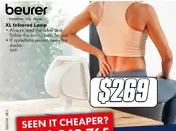 The Good Guys beurer XL Infrared Lamp offer