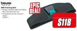 The Good Guys beurer EMS Training Belt offer