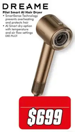 The Good Guys Dreame Pilot Smart AI Hair Dryer offer