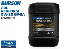 Burson Auto Parts Burson Perform 5W-30 GF-6A offer