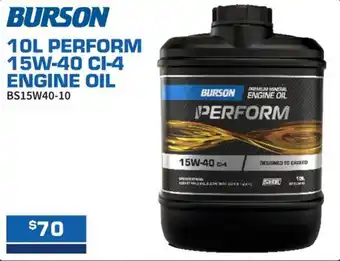 Burson Perform 15W-40 CI-4 Engine Oil