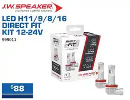 Burson Auto Parts J.W. Speaker LED H11/9/8/16 Direct Fit Kit 12-24V offer