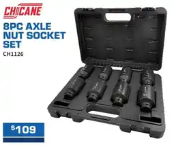 Burson Auto Parts Chicane 8pc axle nut socket set offer