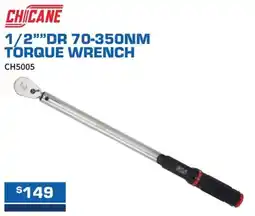 Burson Auto Parts Chicane 1/2"" DR 70-350NM Torque Wrench offer