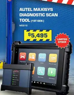 Burson Auto Parts Autel Maxisys Diagnostic Scan Tool offer