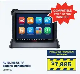 Burson Auto Parts Autel MS Ultra Second Generation Ultra S2 offer