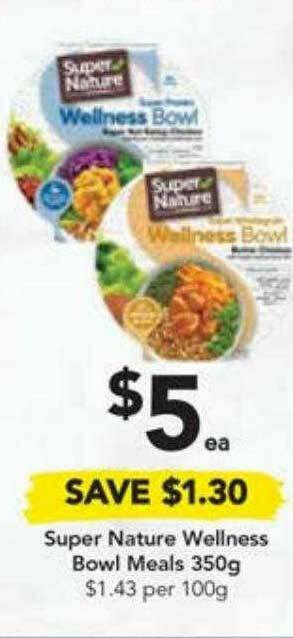 Drakes Super Nature Wellness Bowl Meals 350g offer