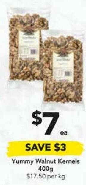 Drakes Yummy Walnut Kernels 400g offer