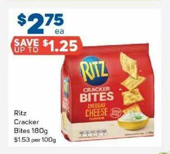 Foodland Ritz Cracker Bites 180g offer