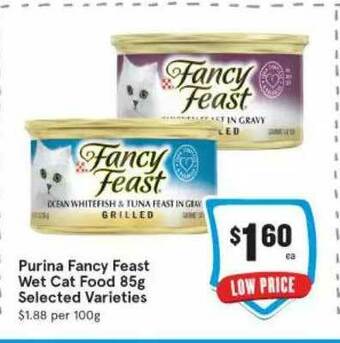 IGA Purina Fancy Feast Wet Cat Food offer
