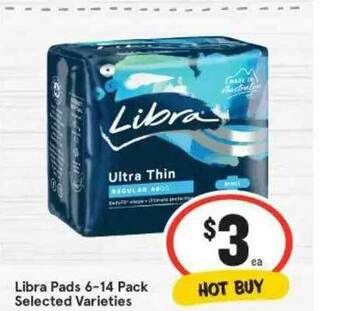 IGA Libra Pads offer