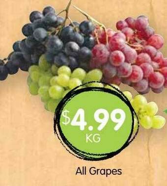 Spudshed All Grapes offer