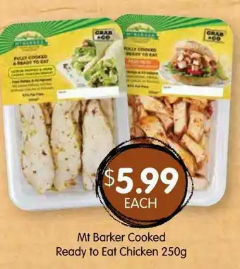 Spudshed Mt Barker Cooked Ready To Eat Chicken 250g offer