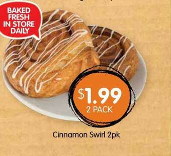 Spudshed Cinnamon Swirl 2pk offer