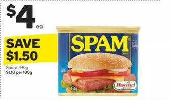 Woolworths Spam offer