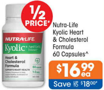 Good Price Pharmacy Nutra-Life Kyolic Heart & Cholesterol Formula offer