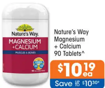 Good Price Pharmacy Nature's Way Magnesium + Calcium offer