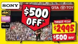 JB Hi-Fi Sony OLED offer