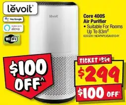 JB Hi-Fi Levoit Core 400S Air Purifier offer