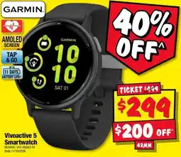 JB Hi-Fi Garmin Vivoactive 5 Smartwatch offer