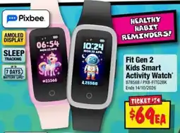 JB Hi-Fi Fit Gen 2 Kids Smart Activity Watch offer
