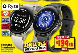 JB Hi-Fi Ryze Flex Gen2 Smartwatch offer