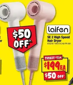 JB Hi-Fi laifen SE 2 High Speed Hair Dryer offer