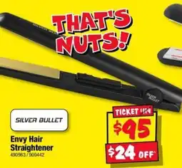 JB Hi-Fi Silver Bullet Envy Hair Straightener offer