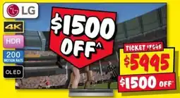 JB Hi-Fi LG TV offer