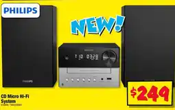 JB Hi-Fi Philips CD Micro Hi-Fi System offer