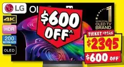 JB Hi-Fi LG OLED offer