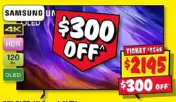 JB Hi-Fi Samsung UN OLED offer