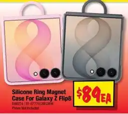 JB Hi-Fi Silicone Ring Magnet Case For Galaxy Z Flip8 offer