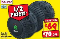 JB Hi-Fi beurer Deep Roll Vibrating Massage Roller offer