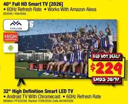 JB Hi-Fi PFALCON 40" Full HD Smart TV offer