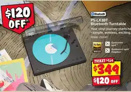 JB Hi-Fi PS-LX3BT Bluetooth Turntable offer